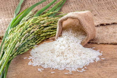 Las calorías del arroz crudo