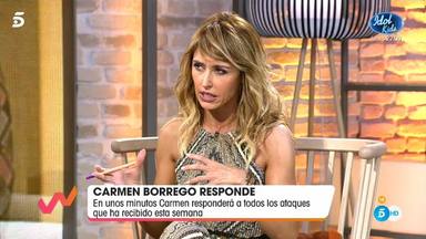 Emma García enfado monumental con Carmen Borrego