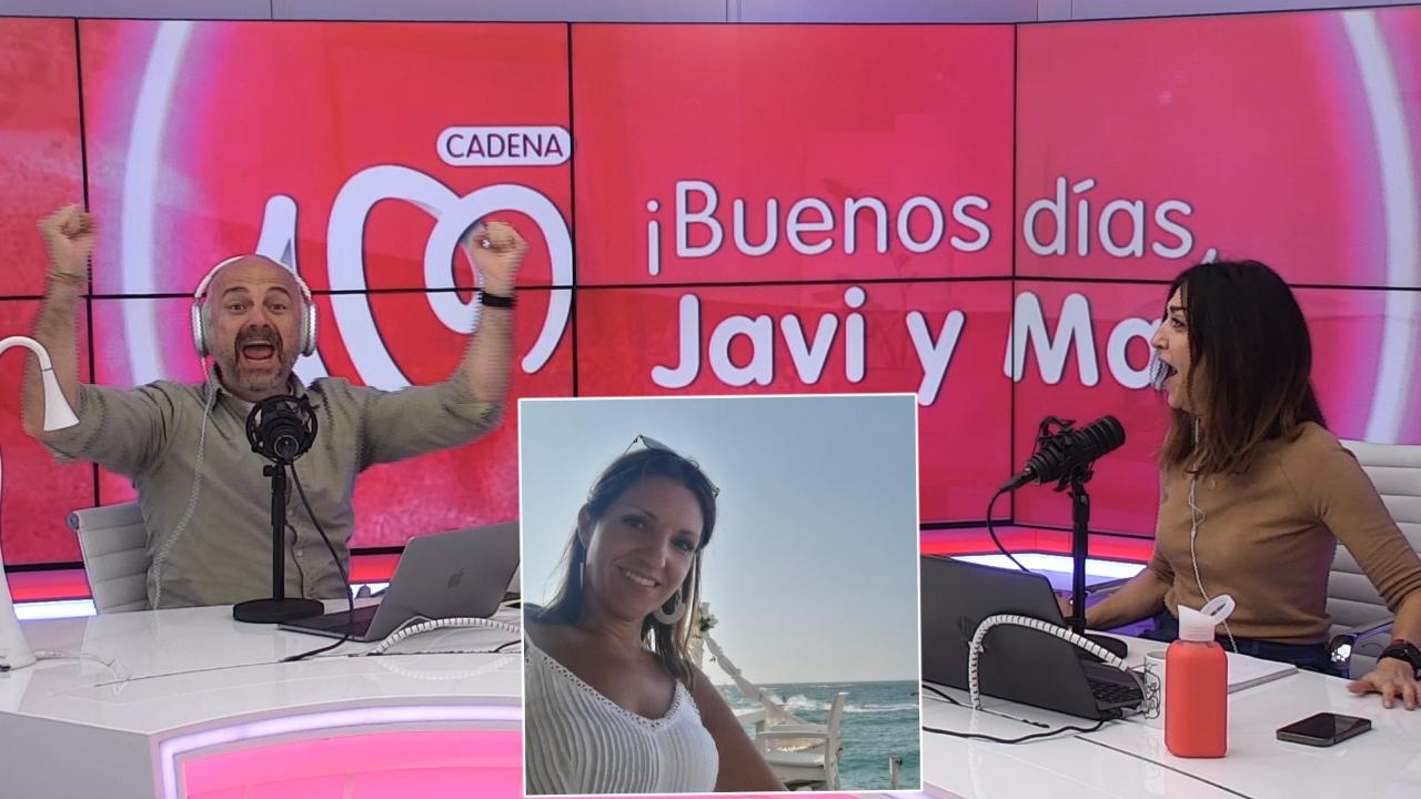 Javi y Mar dan los 11.000 euros del bote de 'El sonido secreto de CADENA 100' a Cristina de Toledo