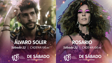 Rosario y Álvaro Soler se unen a la fiesta de ‘De Sábado con Christian Gálvez’
