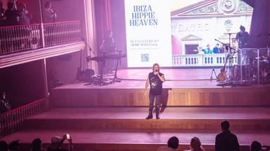 Nacho Cano durante la puesta de largo de su nuevo 'show' musical: Ibiza Hippie Heaven
