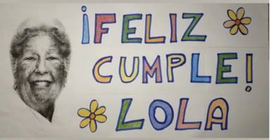 El cumpleaños de Lola de 89 años que se ha convertido en viral
