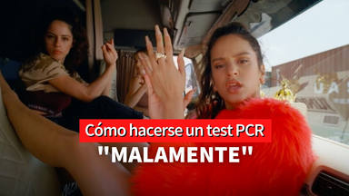 Enfermera Saturada avisa a Rosalía tras hacerse un test PCR: "Debería repetirla"