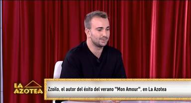 Zzolio, invitado al primer programa de 'La azotea' de 13TV, presentado por Antonio Hueso y María Ruiz