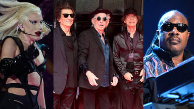 The Rolling Stones, Lady Gaga y Stevie Wonder, juntos