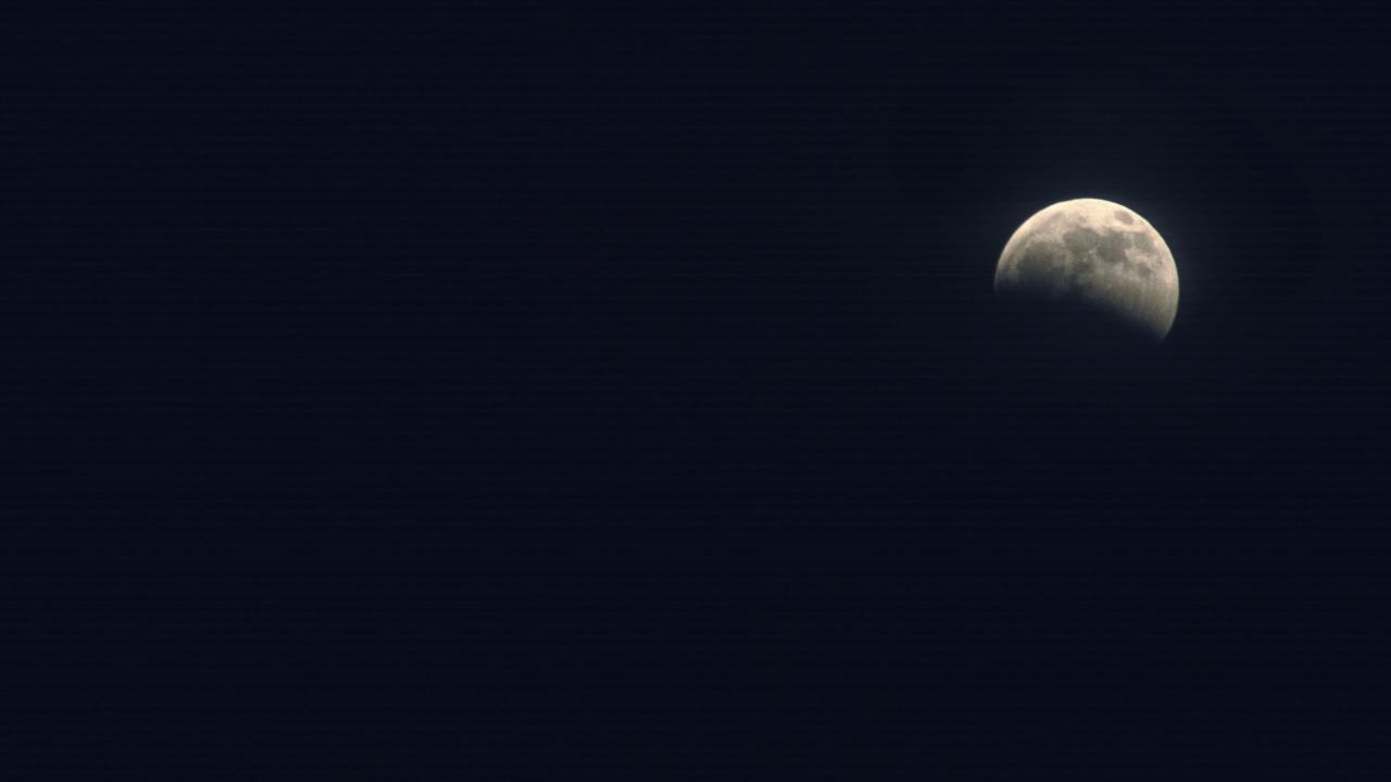 Todos los detalles para disfrutar del eclipse lunar de este sábado, 28 de octubre de 2023