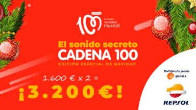 El Sonido Secreto de CADENA 100 con 3.200 euros en juego este 22 de diciembre de 2023