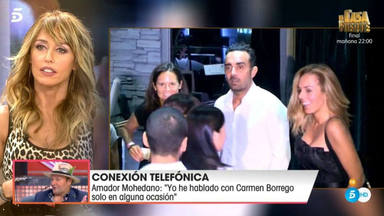 Emma García habla con Amador Mohedano