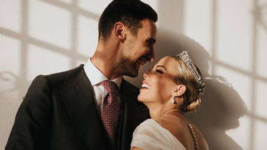 Sergio Rico y Alba Silva celebran su segundo aniversario de boda