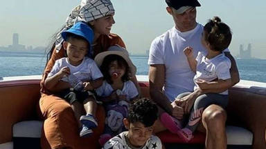 Cristiano Ronaldo y Georgina Rodriguez protgen a sus hijos del coronavirus