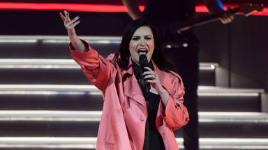 Laura Pausini cantando en 'X Factor' Italia