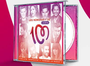 ¡Ya está a la venta nuestro nuevo doble CD "Los números 1 de CADENA 100"!