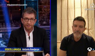 Antonio Banderas se rompe en 'El Hormiguero' al hablar del trabajo de los sanitarios: "Me saltan las lágrimas"