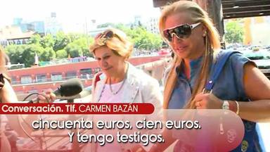 Carmen Bazán, pillada criticando a Belén Esteban cuando pensaba que no le estaban grabando