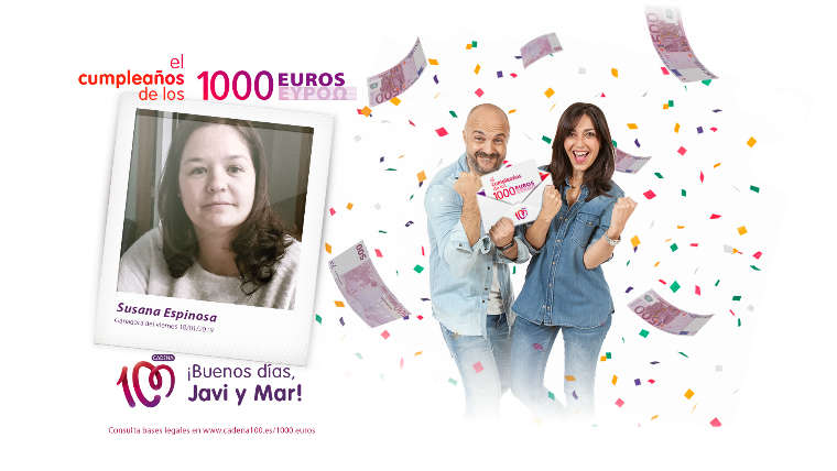 Susana Espinosa de Vitoria ha ganado 1.000 eurazos