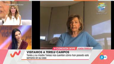 María Teresa Campos cuenta en Viva la vida cómo está viviendo el confinamiento