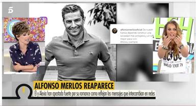 Marta López reacciona a la reaparicion de Alfonso Merlos en las redes sociales tras meses desaparecido