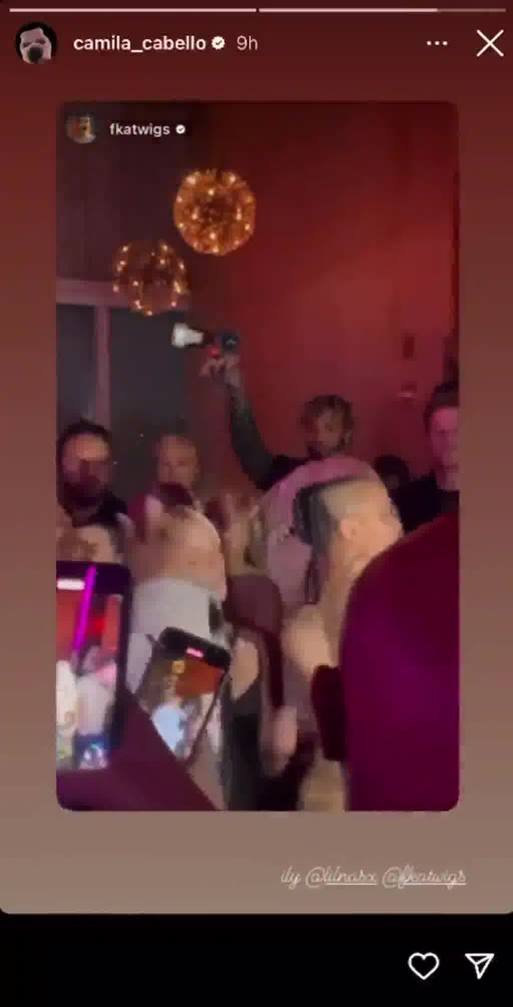 Camila Cabello y Lil Nas X muestran buena sintonía durante la after party de la Gala Met
