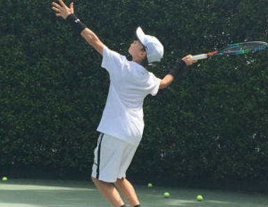 Pista de tenis en casa para el hijo de los Beckham