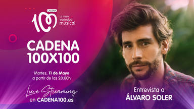 Álvaro Soler llega a Cadena 100x100 para hablarnos de su "Magia" el próximo martes