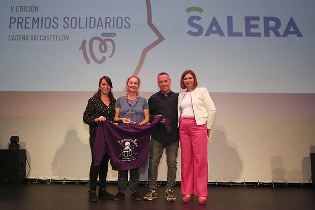 Premio Solidario Cadena 100 Castellón para Ravatukem Batukada