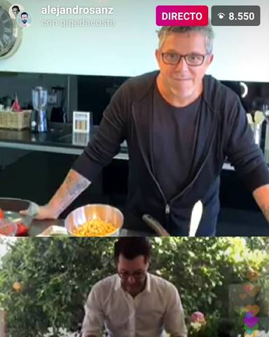 Alejandro Sanz cocina junto a Quique DaCosta tres recetas veganas