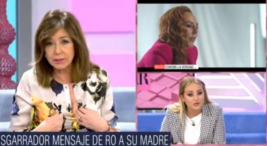 "Bobadas": El duro mensaje de Ana Rosa Quintana a Rocío Carrasco tras hablar en directo con Rocío Flores