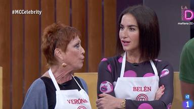 Verónica Forqué y Belén Cuesta, protagonistas del último enganchón de MasterChef Celebrity