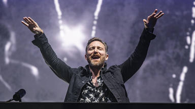 David Guetta actuando en el Festival de la isla de Wight (Reino Unido) en 2021