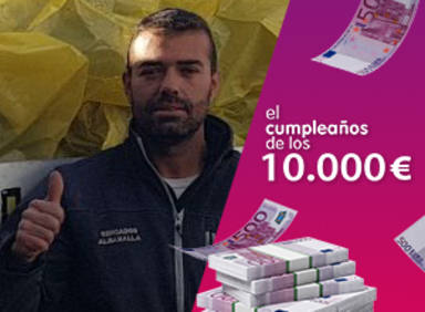¡Los 10.000 euros de hoy son para Miguel Ángel Gómez de Murcia!