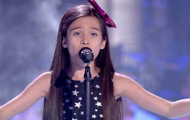 La niña que conquistó "La Voz Kids" da el salto a Eurovisión
