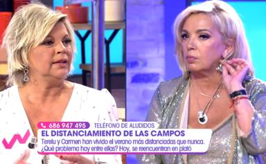 El inesperado gesto de Carmen Borrego tras las acusaciones de Terelu Campos en directo: “Si no os importa...