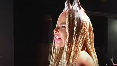 Leticia Sabater en una imagen del videoclip de su 'Titi cómeme el toto'