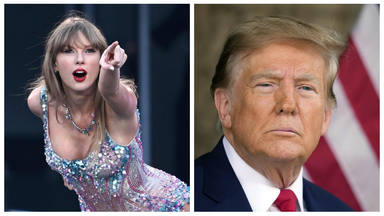 Donald Trump usa la IA para atribuirse el apoyo de Taylor Swift en las elecciones