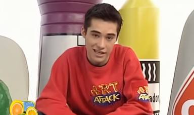 Jordi Cruz presentó Art Attack entre 1997 y 2004