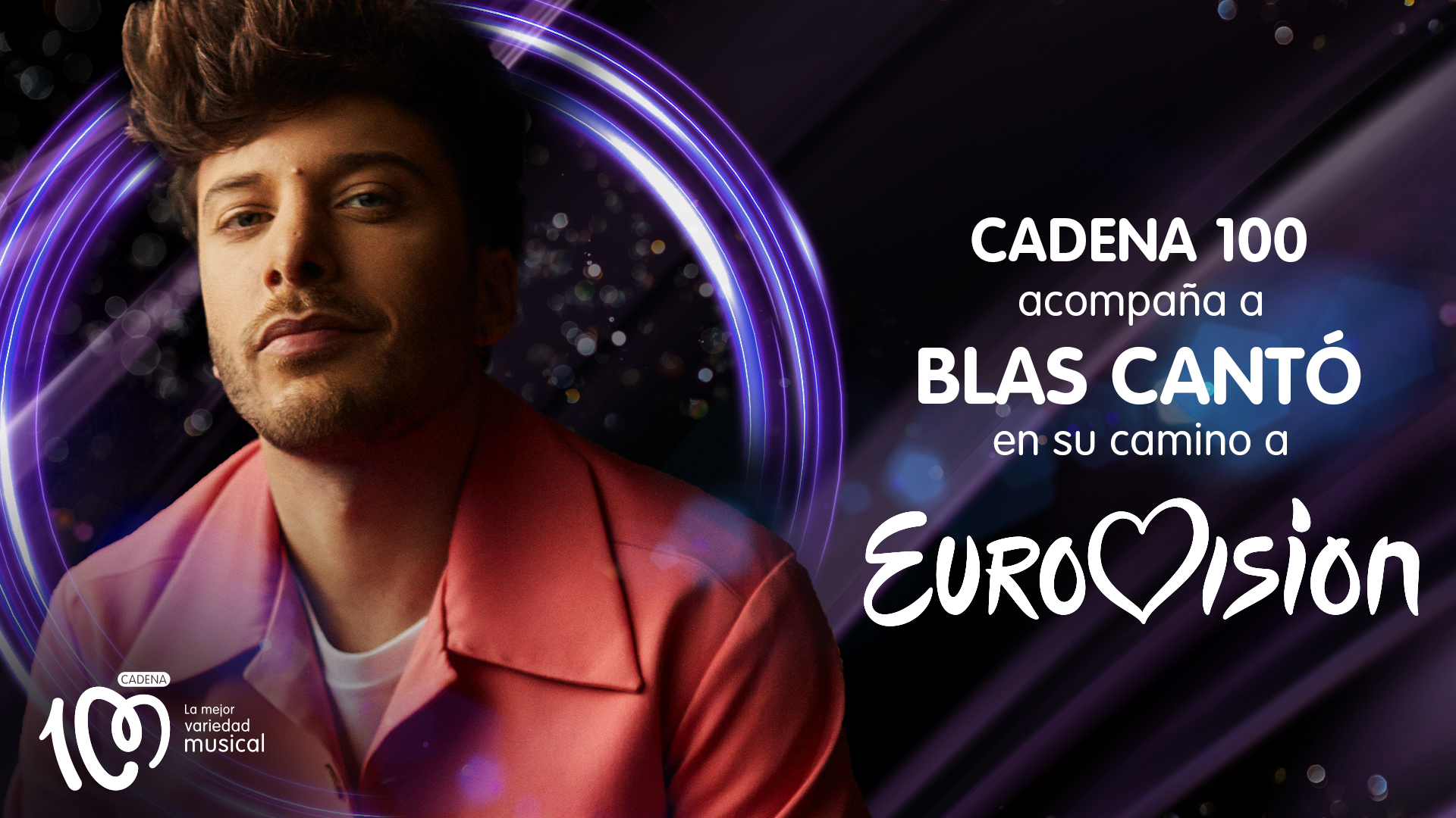 Prepárate para vibrar este miércoles con el especial 'Blas Cantó Camino a Eurovisión', en CADENA 100