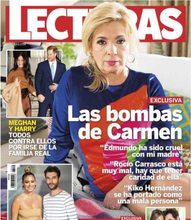 El ataque definitivo de Carmen Borrego a Bigote Arrocet tras la ruptura con María Teresa: es cruel y cobarde