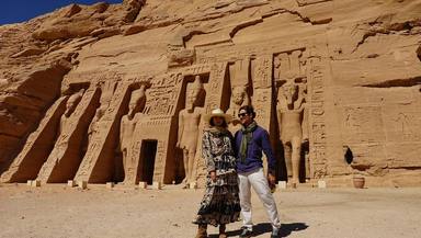 David Bisbal y Rosanna Zanetti, de escapada en Egipto