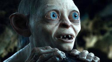 Gollum (Andy Serkis) en 'El señor de los anillos'