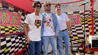 El grupo 'Marlon' en la presentación de su nuevo 'single', 'Chamberí' en una azotea de Madrid