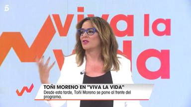 Toñi Moreno la lía en su vuelta a 'Viva la vida'