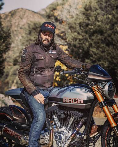 Keanu Reeves y su amor por las motos