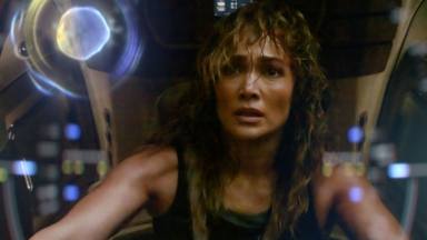 Jennifer Lopez en el trailer de la película 'Atlas'