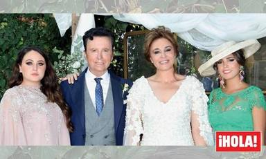 Rocío Flores y Gloria Camila en la boda de Ortega Cano y Ana María Aldón