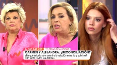 El desplante de Terelu Campos con su hija Alejandra Rubio tras su bronca con Carmen Borrego: “Ni de broma”