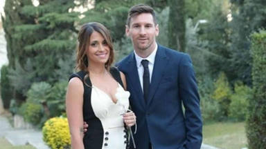 Antonela y Messi