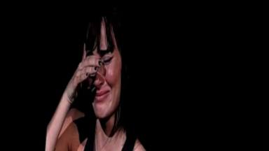 Aitana se rompe en lágrimas en su concierto de Bogotá