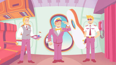 Unos dibujos animados protagonizan el videoclip de "Learn To Fly" de Surfaces con Elton John