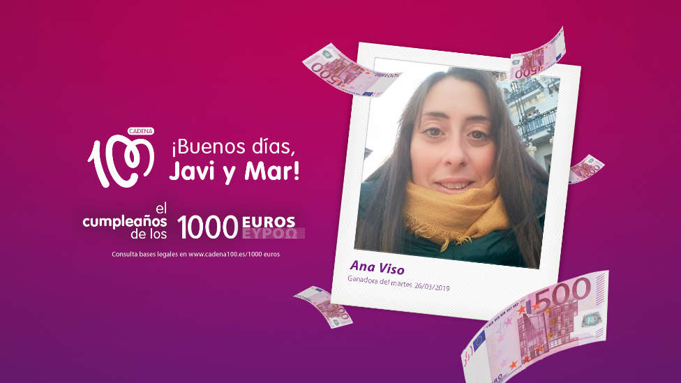 ¡Ana Vila se lleva El cumpleaños de los 1.000 euros!