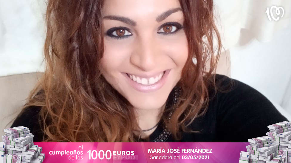 María José, ganadora de 1.000 euros: "Mi hijo me ha dicho que hoy iba a ser mi día"